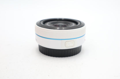 Samsung NX 16mm Lens f/2.4 Very Sharp Prime Wide Angle Pancake Lens, Good Cond.