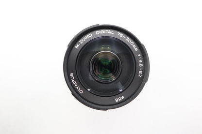 Olympus M.Zuiko Digital Lens 75-300mm F4.8-6.7 II ED MSC, Very Good REFURBISHED