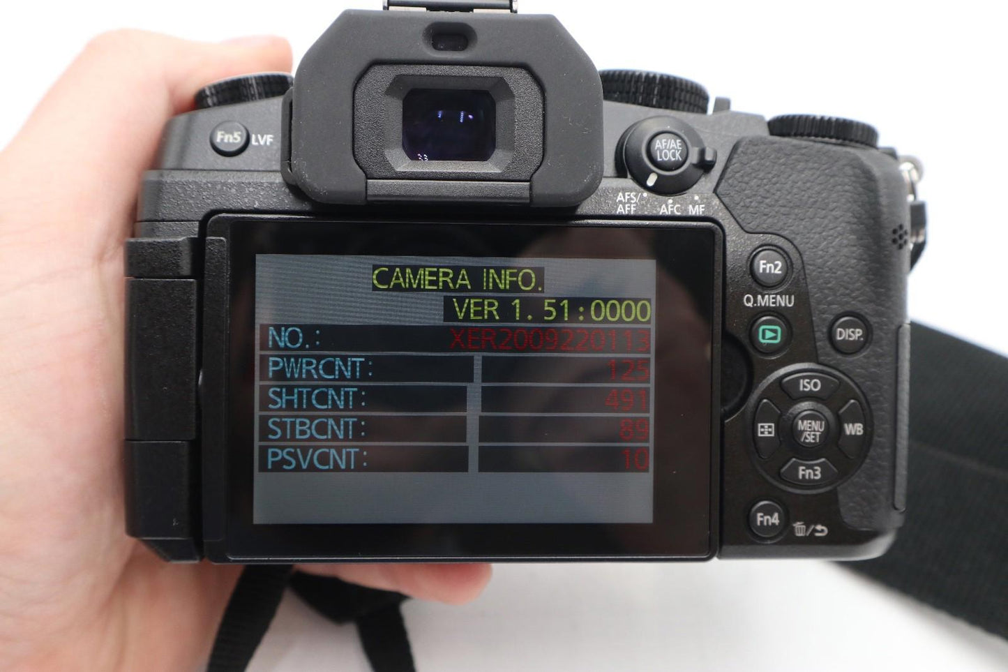 Panasonic G80 4K Mirrorless Camera 16MP Body Only Shutter Count 491, REFURBISHED