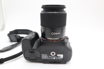 Sony Alpha A57 Camera DSLR 16.1MP with 18-70mm, Shutter Count 20648, Good Cond.