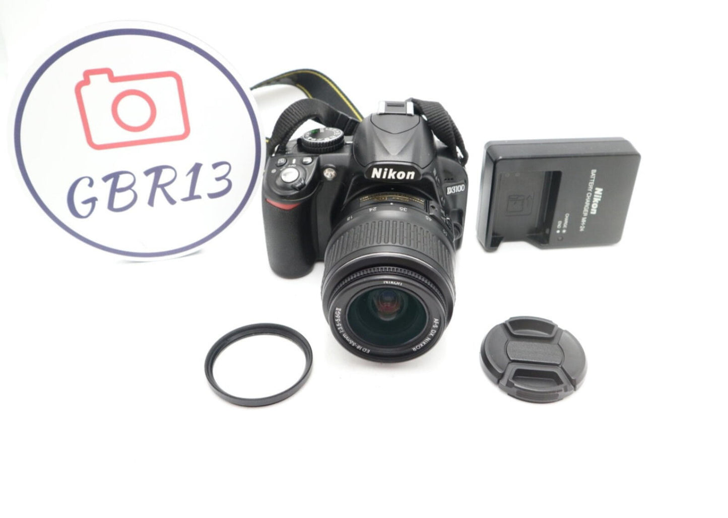 Nikon D3100 DSLR Camera 14.2MP with 18-55mm, Shutter Count 19179, Good Condition