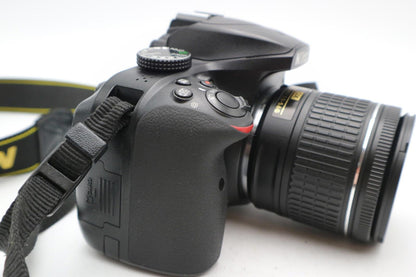 Nikon D3400 DSLR Camera 24.2MP with Nikon 18-55mm AF-P Lens, Good Condition
