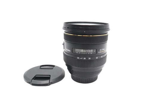 Sigma 24-70mm Zoom Lens F/2.8 DG HSM for Canon EF Mount, Full Frame, Good Cond.