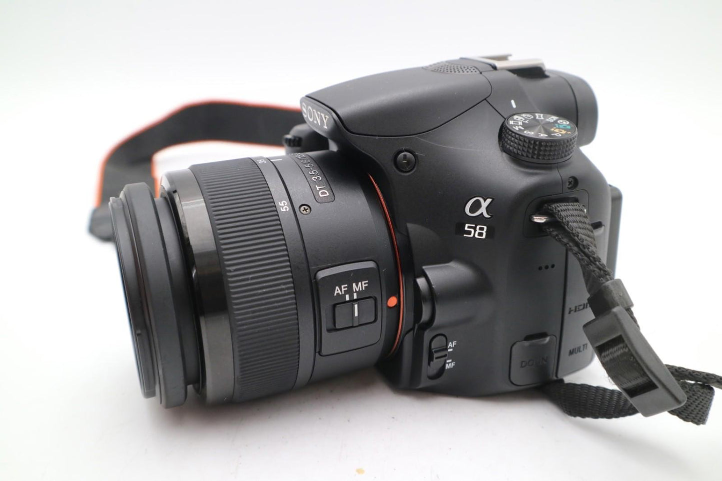 Sony A58 DSLR Camera 20.1MP with 18-55mm, Shutter Count 1472, Good REFURBISHED