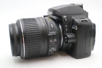 Nikon D40 Camera 6.1MP DSLR with 18-55mm, Shutter Count 12316, Good Condition