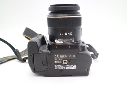 Sony Alpha A290 Camera DSLR 14.2MP with 18-55mm, Shutter Count 15422, Good Cond.