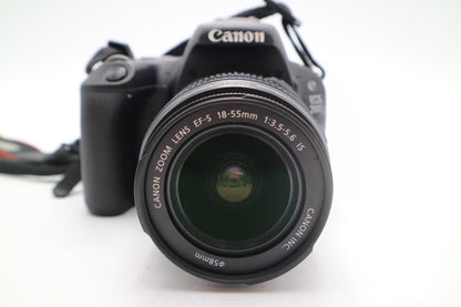Canon 200D Camera DSLR 24.2MP Kit with 18-55mm Shutter Count 9374 G. REFURBISHED