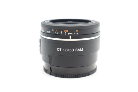 Sony 50mm Prime Lens F1.8 DT SAM For Sony A-Mount SAL50F18, V. Good REFURBISHED