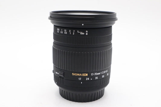 Sigma 17-70mm All-Around Lens f2.8-4.5 IF AF DC for Canon EF-S, GOOD REFURBISHED