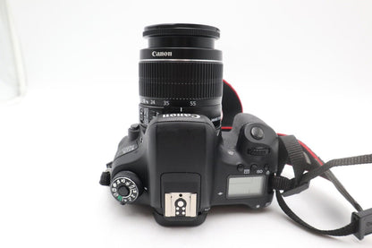 Canon 760D Camera DSLR 24.2MP with 18-55mm, Shutter Count 5212, Good REFURBISHED