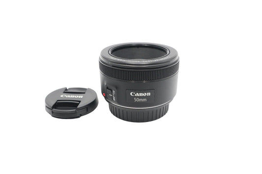 Canon 50mm Prime Lens f/1.8 STM EF Sharp, Portrait, Full Frame, Good REFURBISHED