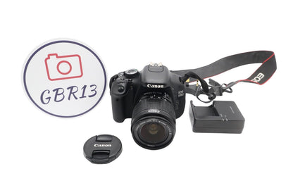 Canon 600D DSLR Camera 18MP with 18-55mm, Shutter Count 11950, Good REFURBISHED