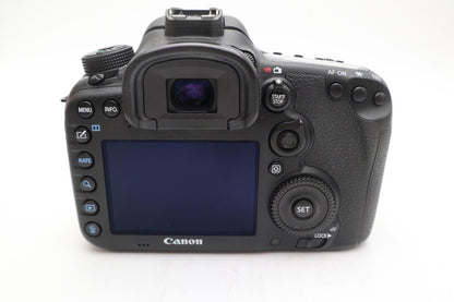 Canon EOS 7D Mark II DSLR Camera 20.2MP Body Only Shutter Count 12%, REFURBISHED