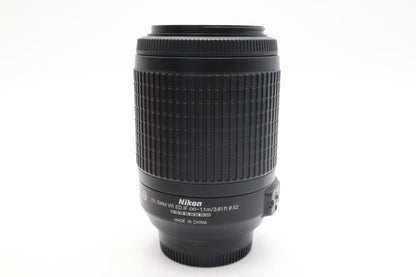 Nikon Nikkor 55-200mm Lens F/4-5.6 AF-S DX VR ED Stabilised, V. Good REFURBISHED