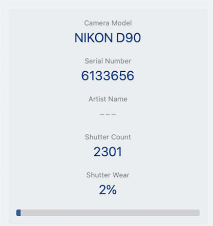 Nikon D90 DSLR Camera 12.3MP Body Only, Shutter Count 2%, Very Good REFURBISHED