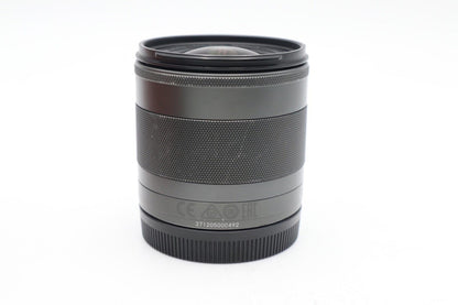 Canon 11-22mm Wide-Angle Lens f/4-5.6 IS STM, for Canon EF-M, Good REFURBISHED