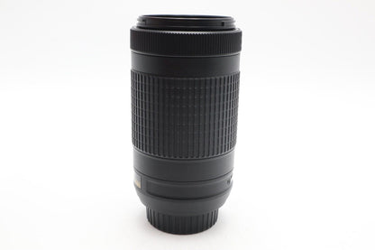 Nikon 70-300mm Telephoto Lens F/4.5-6.3 G ED DX VR, AF-P, Very Good REFURBISHED