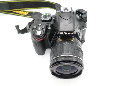 Nikon D3300 DSLR Camera 24.2MP with 18-55mm, Shutter Count 10661, Good Condition