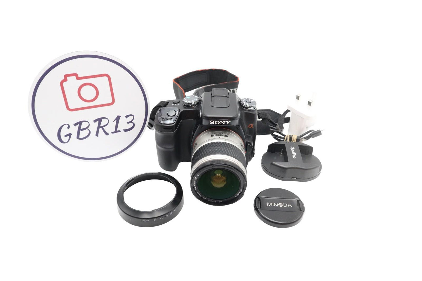 Sony A100 DSLR Camera 10.2MP with Minolta 28-80mm Lens, Good Condition