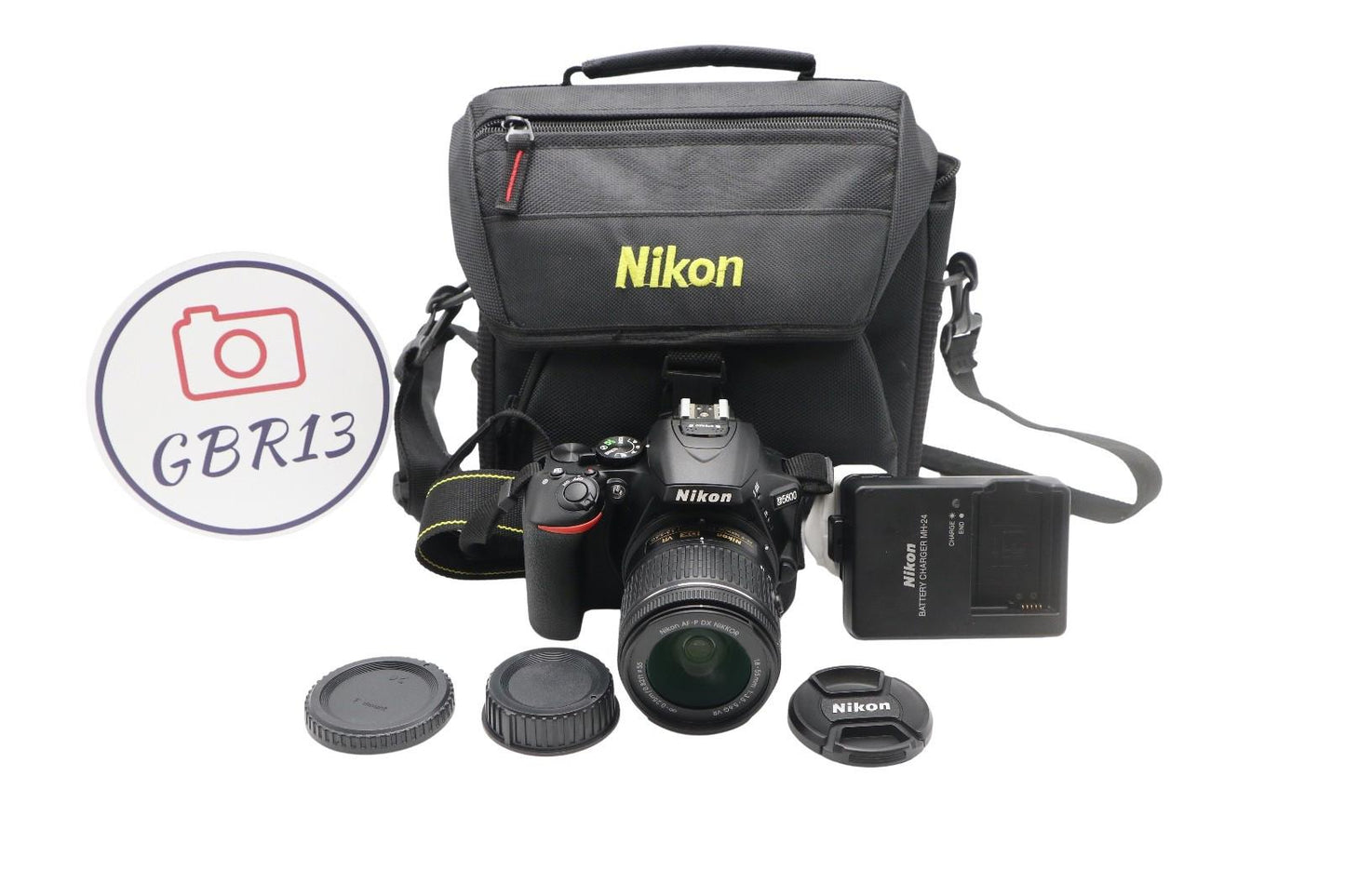 Nikon D5600 24MP Camera DSLR with 18-55mm, Shutter Count 1878, V.G. REFURBISHED