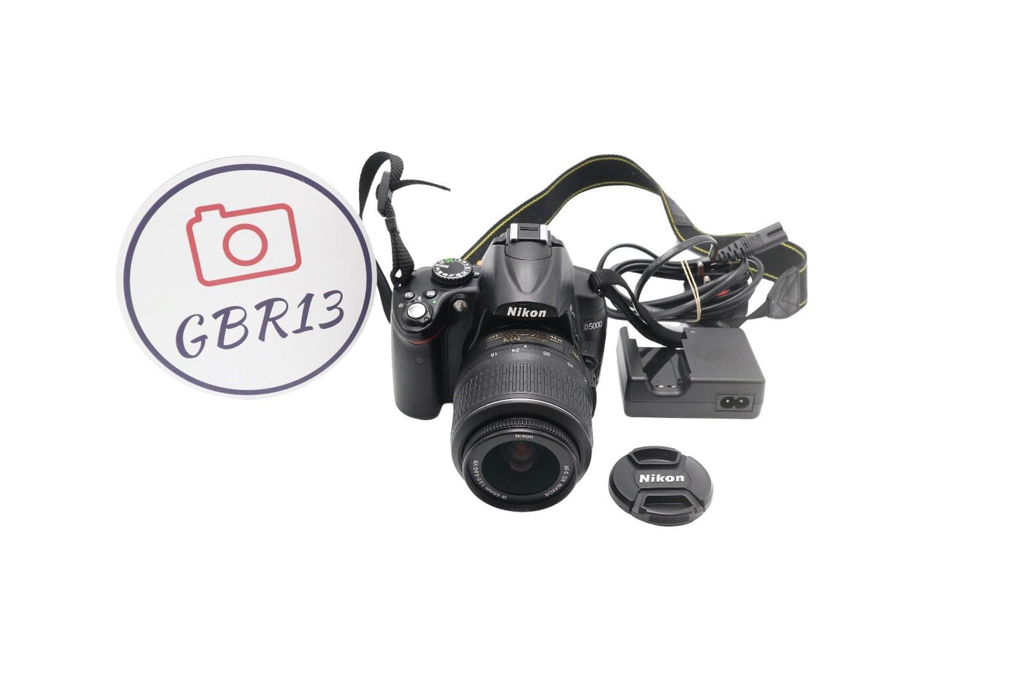 Nikon D5000 DSLR Camera 12.3MP Kit with 18-55mm Shutter Count 17045, REFURBISHED