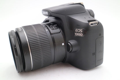 Canon EOS 1300D DSLR Camera + 18-55mm Lens | Very Good Refurb | 12M Warranty UK