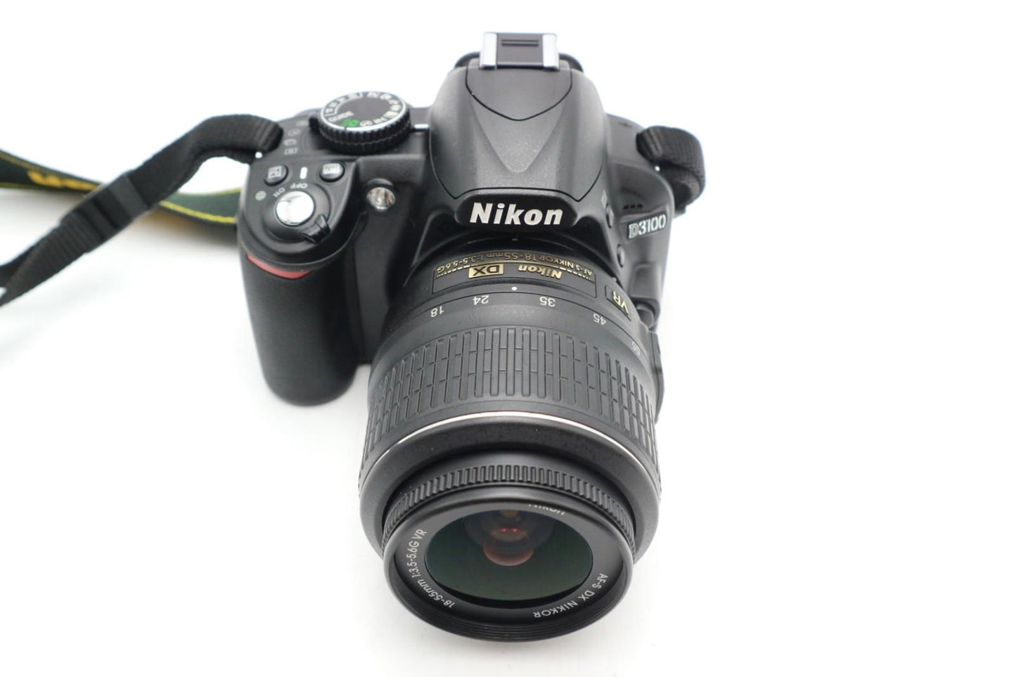 Nikon D3100 DSLR Camera 14.2MP with 18-55mm, Shutter Count 3484, G. REFURBISHED