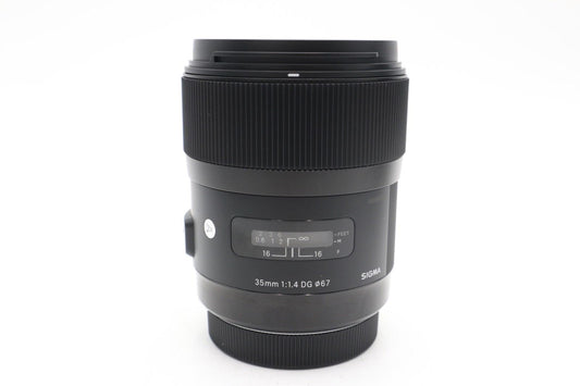 Sigma 35mm F1.4 Prime Lens DG HSM Art for Canon EF, Full Frame, Good REFURBISHED