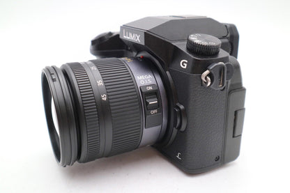 Panasonic G7 Mirrorless Camera 16MP with 14-45mm, Shutter Count 1264 REFURBISHED