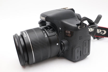 Canon 750D Camera DSLR 24.2MP with 18-55mm, Shutter Count 12207 V.G. REFURBISHED