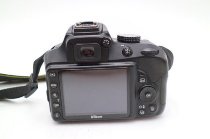 Nikon D3400 DSLR Camera 24.2MP + 18-55mm Lens Kit | G Refurbished | 12M Warranty