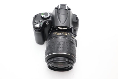 Nikon D5000 DSLR Camera 12.3MP Kit with 18-55mm Shutter Count 10063, REFURBISHED