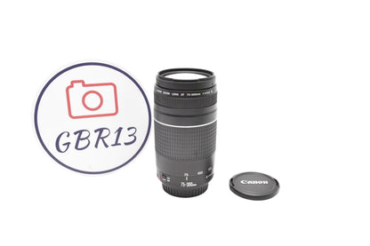 Canon 75-300mm F/4-5.6 III EF AF Telephoto Lens, Full Frame, Good Condition