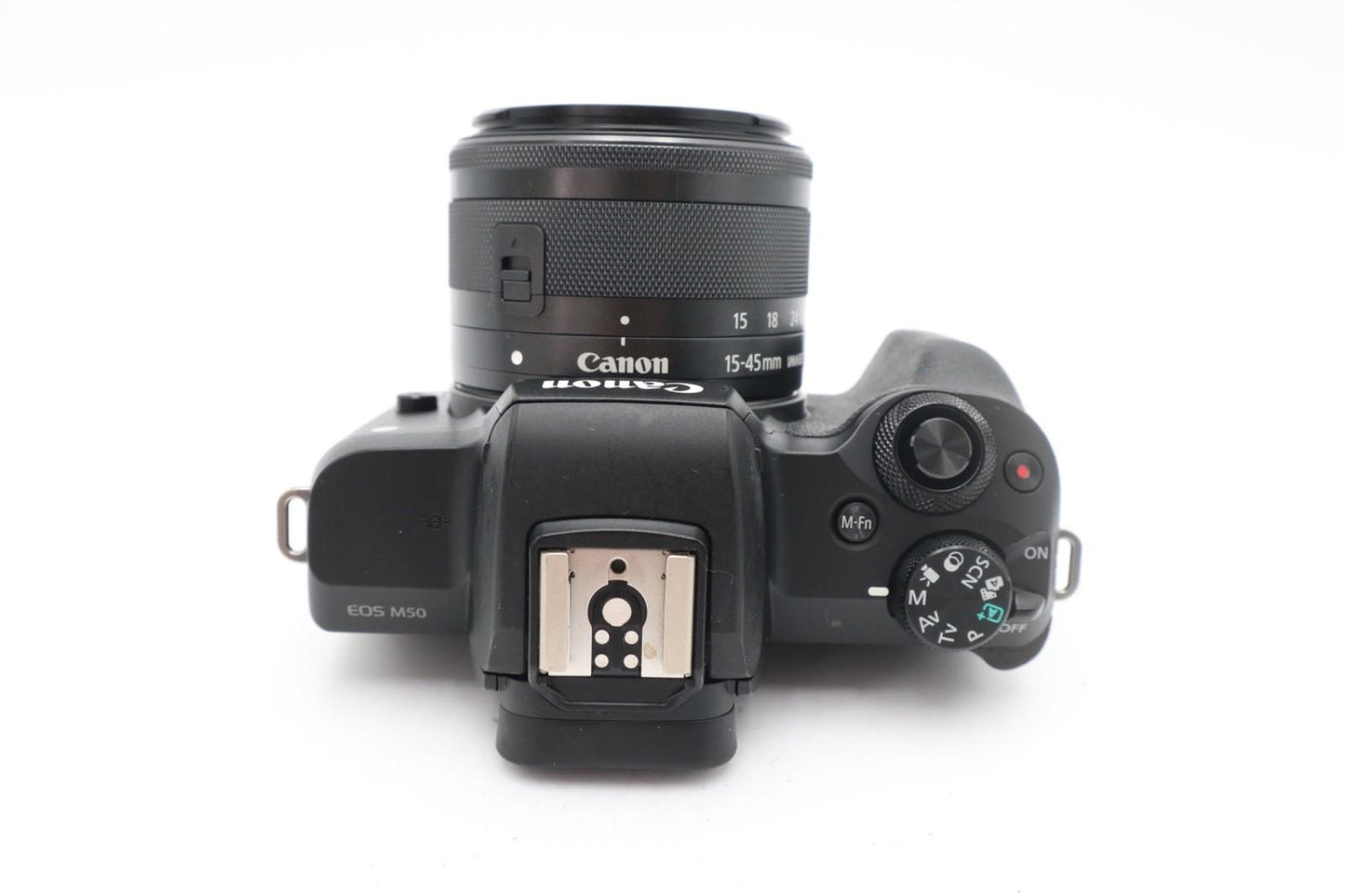 Canon M50 24MP Camera kit with 15-45mm STM Lens,  3000 Shutter Count REFURBISHED