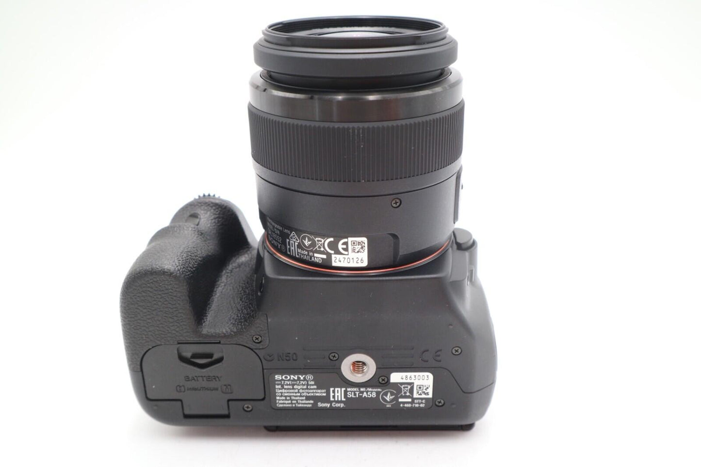 Sony A58 DSLR Camera 20.1MP with 18-55mm , Shutter Count 329, 1 Year Warranty
