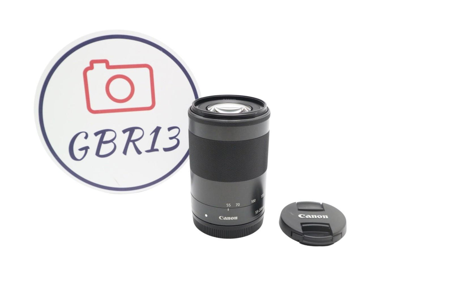 Canon 55-200mm F4.5-6.3 Lens EF-M IS STM, Stabilised Telephoto, Good REFURBISHED