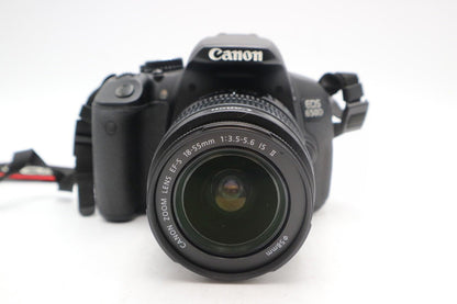 Canon 650D DLSR Camera 18.0MP with Canon 18-55mm, Shutter Count 10466, Good Cond