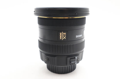 Sigma 10-20mm Lens f/3.5 EX HSM DC, Wide Angle Lens For Nikon, V. G. REFURBISHED