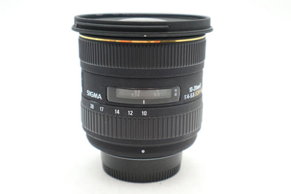 Sigma 10-20mm Lens F4-5.6 EX HSM DC AF Wide Angle for Nikon DX, Good Condition