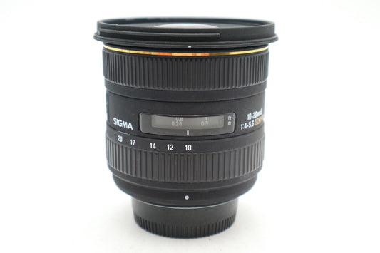 Sigma 10-20mm Lens F4-5.6 EX HSM DC AF Wide Angle for Nikon DX, Good Condition