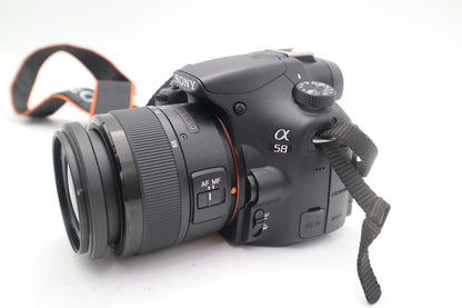 Sony A58 DSLR Camera 20.1MP + 18-55mm Lens Kit | G Refurbished | 12M Warranty