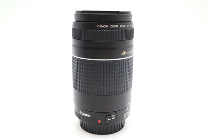 Canon 75-300mm F/4-5.6 III USM EF AF Telephoto Lens, Full Frame, Good Condition