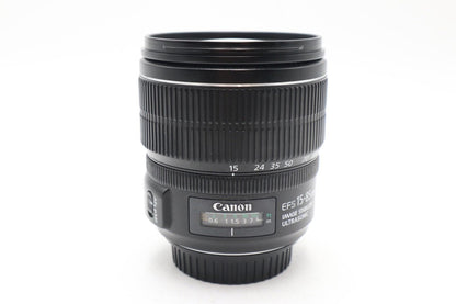 Canon 15-85mm All-Around Lens F/3.5-5.6 EF IS USM, Stabilised, Good REFURBISHED