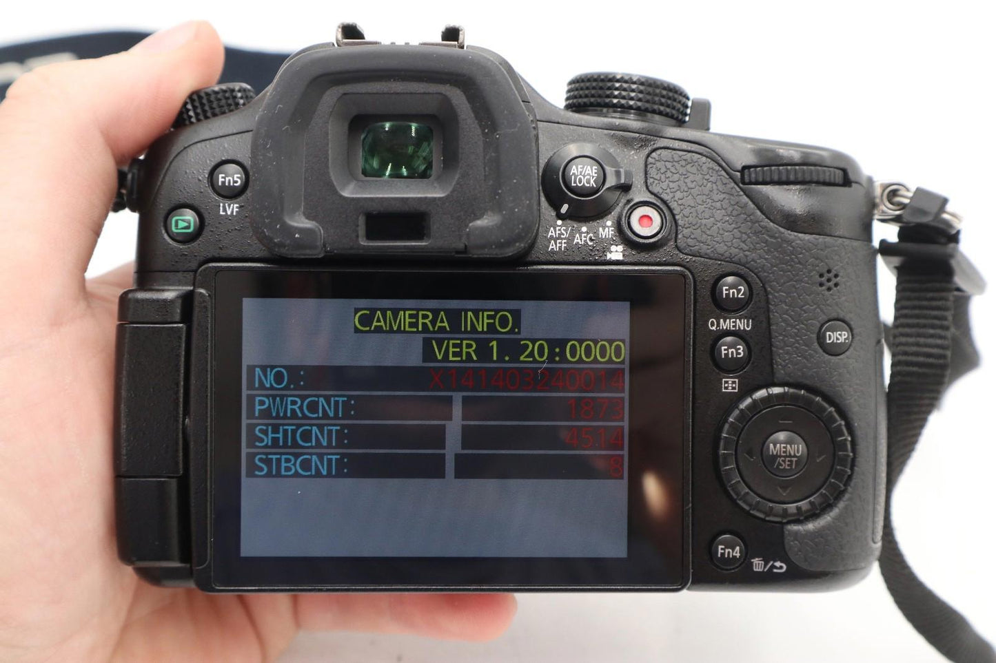 Panasonic GH3 Mirrorless Camera 16MP Body Only Shutter Count 4514 G. REFURBISHED