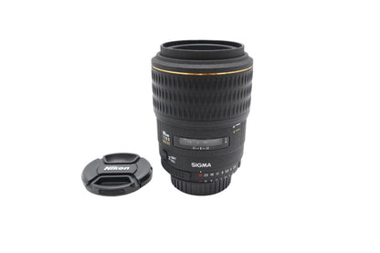 Sigma 105mm Macro Lens f/2.8 EX DG, Close-Up, for Nikon F-Mount, VG. REFURBISHED