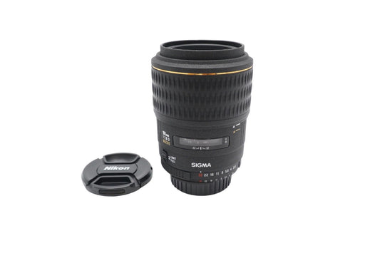 Sigma 105mm Macro Lens f/2.8 EX DG, Close-Up, for Nikon F-Mount, VG. REFURBISHED