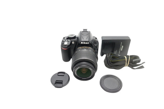 Nikon D3100 DSLR Camera 14.2MP with Nikon 18-55mm VR Lens, Good Condition