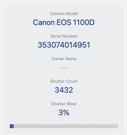 Canon 1100D DSLR Camera Kit with 18-55mm, Shutter Count 3432, Good REFURBISHED