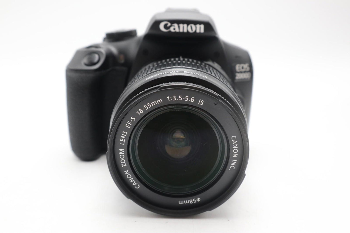 Canon 2000D DSLR Camera 24.1MP with 18-55mm, Shutter Count 17673 REFURBISHED