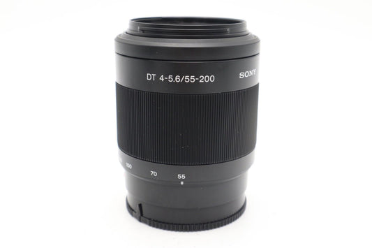 Sony 55-200mm F4-5.6 Lens, SAL55200, Telephoto Sony for A-Mount, V. G. REFURB.